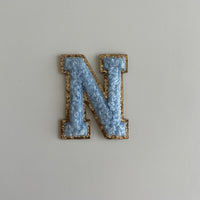 Micro Glitter Patch - Baby Blue