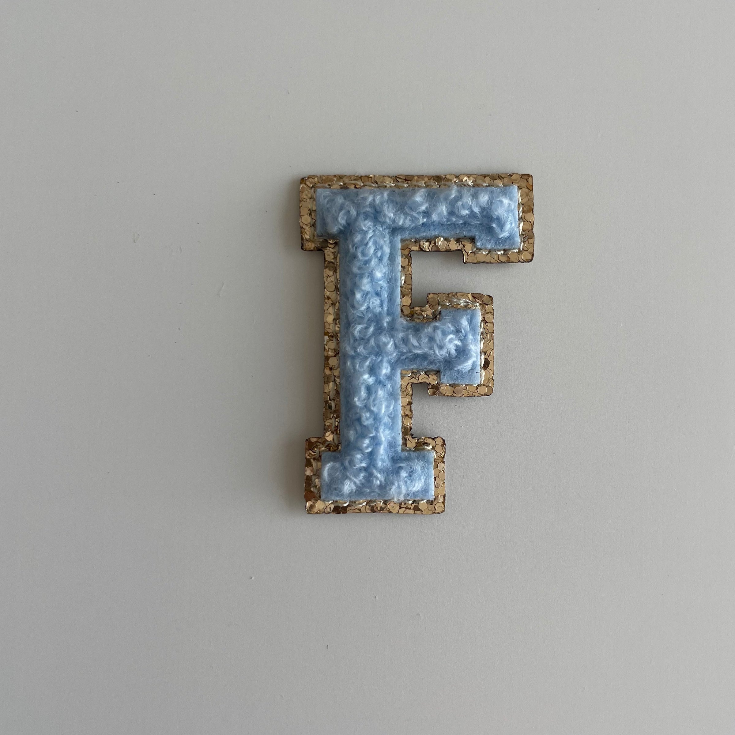 Micro Glitter Patch - Baby Blue