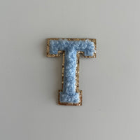 Micro Glitter Patch - Baby Blue