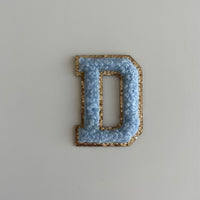 Micro Glitter Patch - Baby Blue