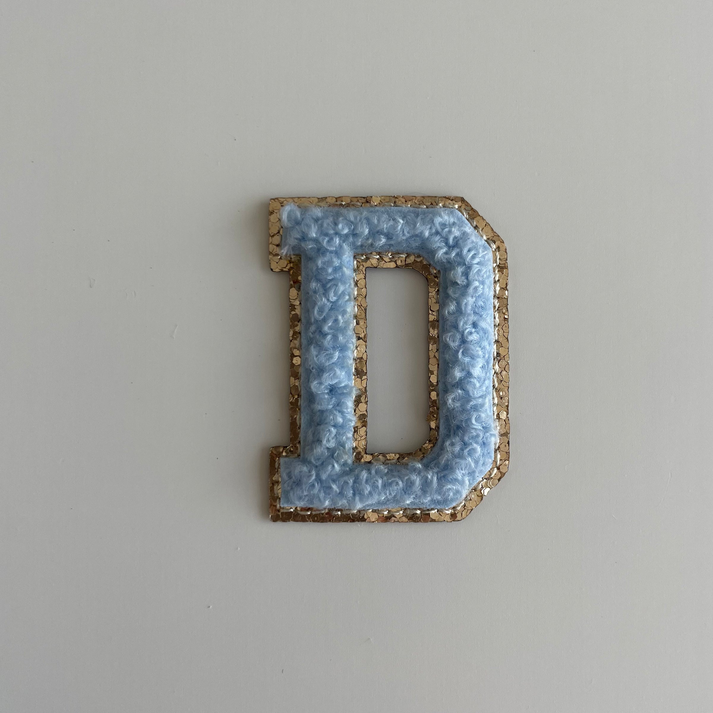 Micro Glitter Patch - Baby Blue