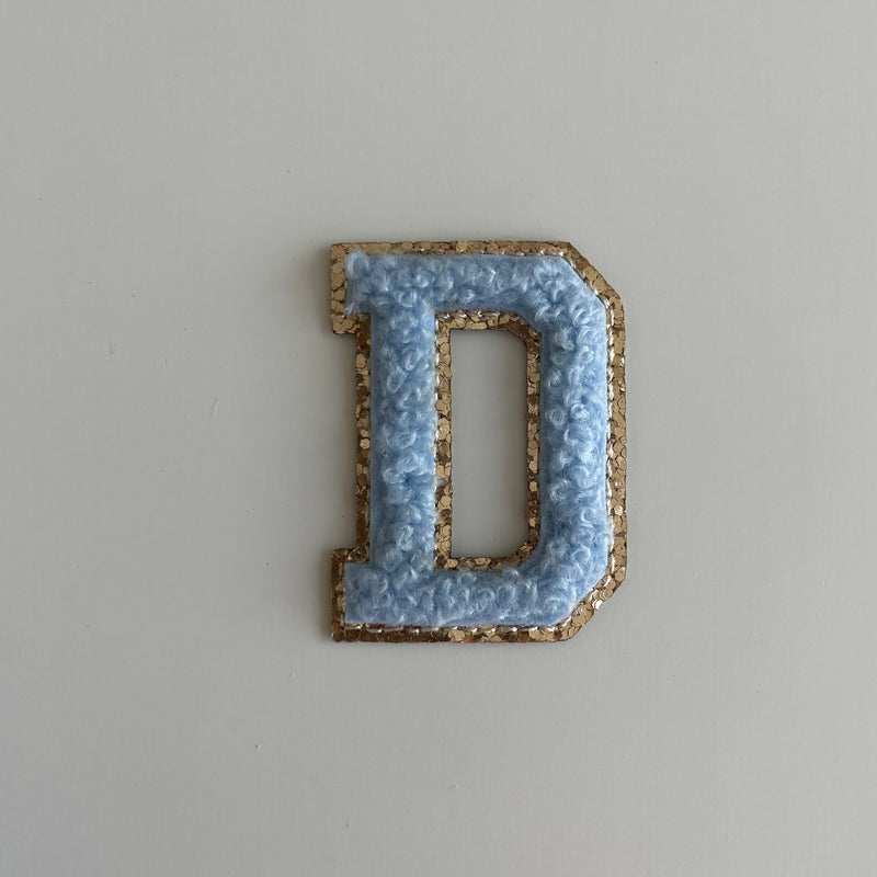 Micro Glitter Patch - Baby Blue