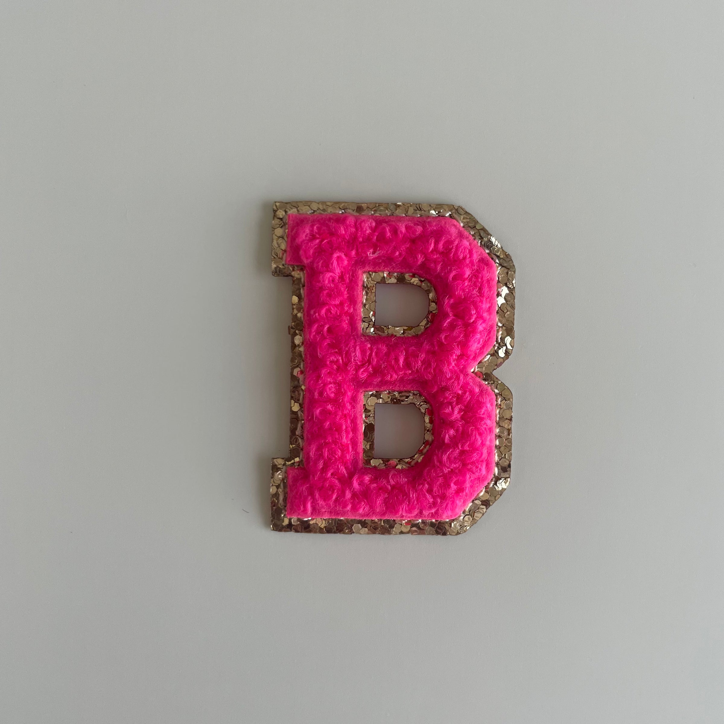 Micro Glitter Patch - Neon Pink