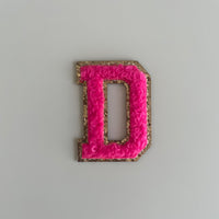 Micro Glitter Patch - Neon Pink