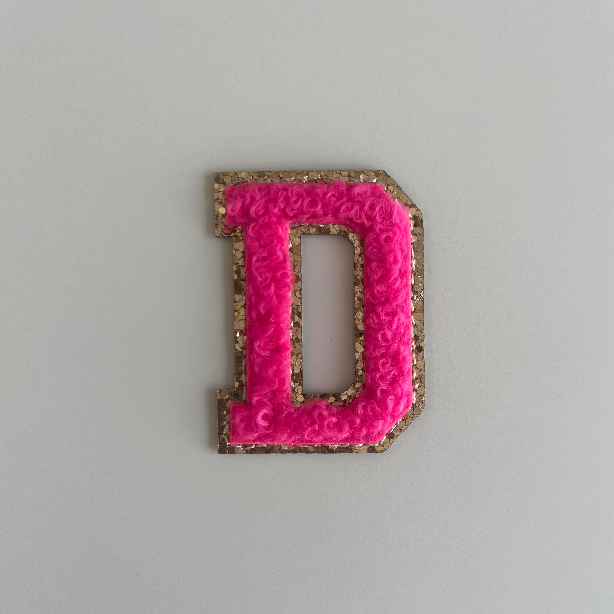 Micro Glitter Patch - Neon Pink