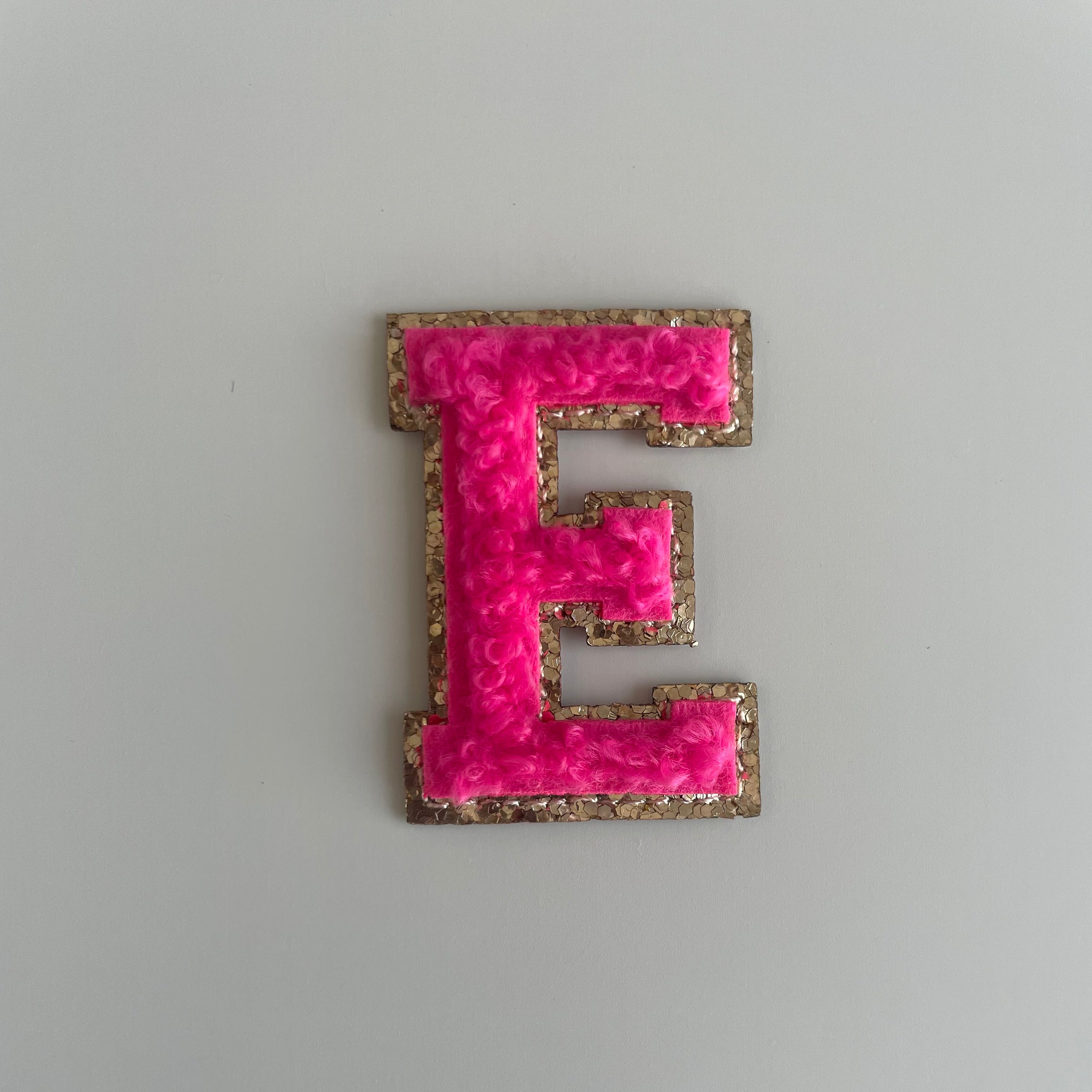 Micro Glitter Patch - Neon Pink
