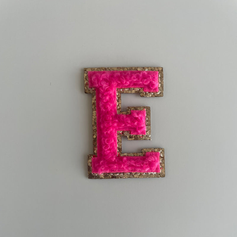Micro Glitter Patch - Neon Pink