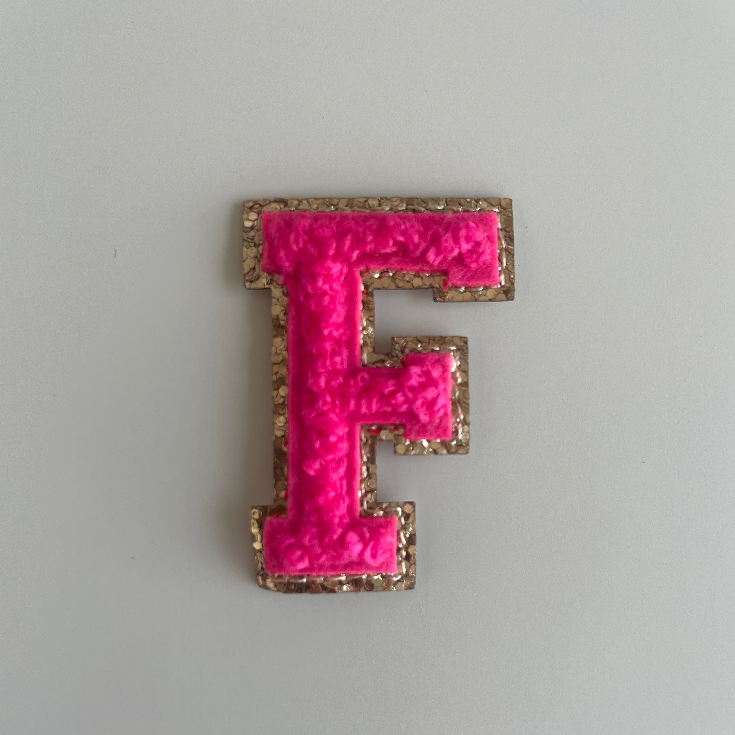 Micro Glitter Patch - Neon Pink