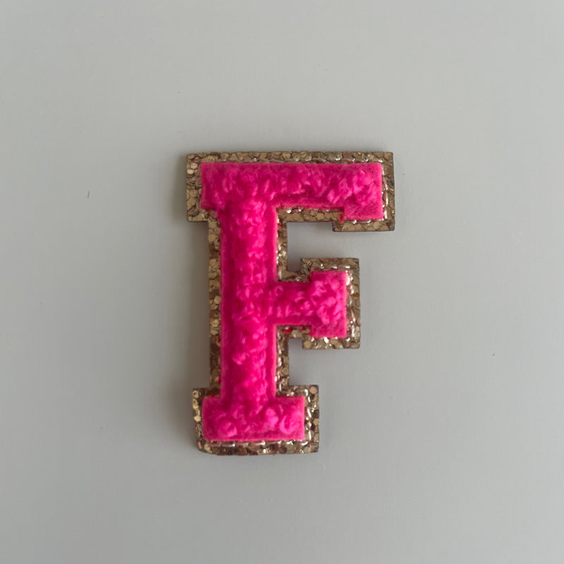 Micro Glitter Patch - Neon Pink