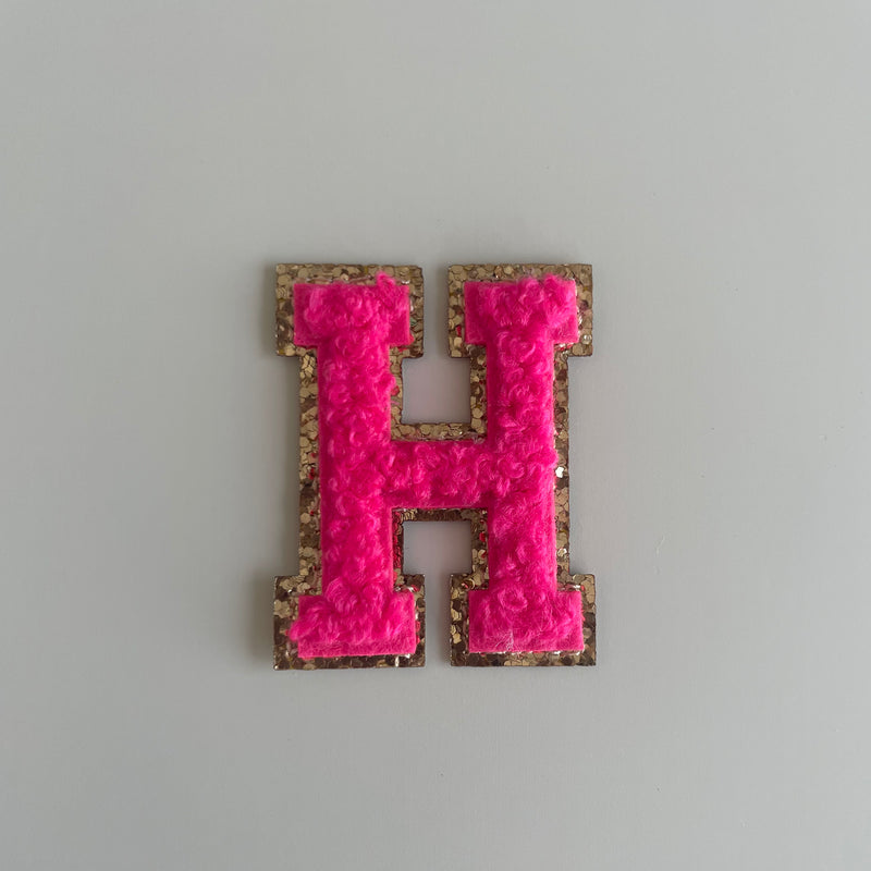 Micro Glitter Patch - Neon Pink