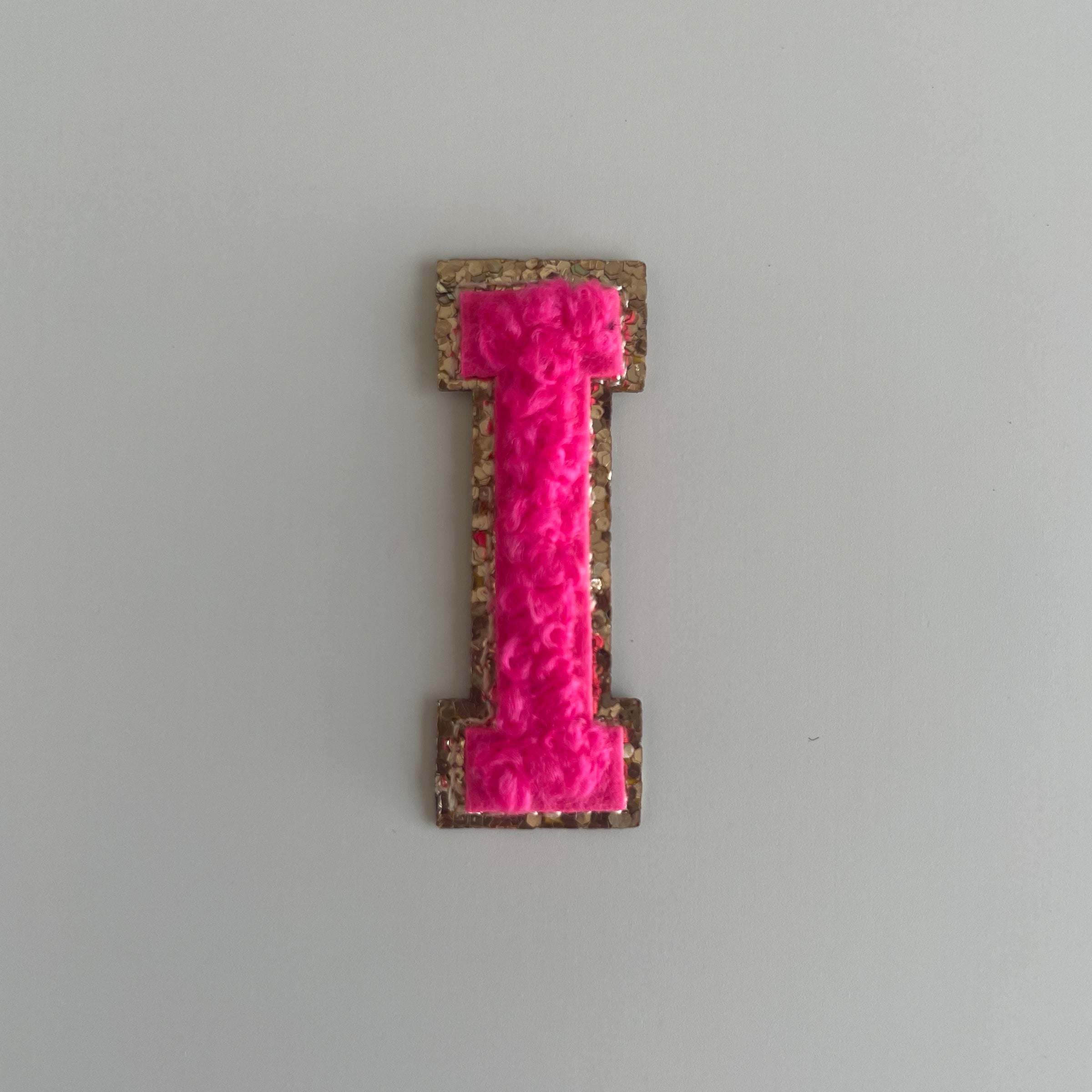 Micro Glitter Patch - Neon Pink