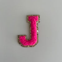 Micro Glitter Patch - Neon Pink