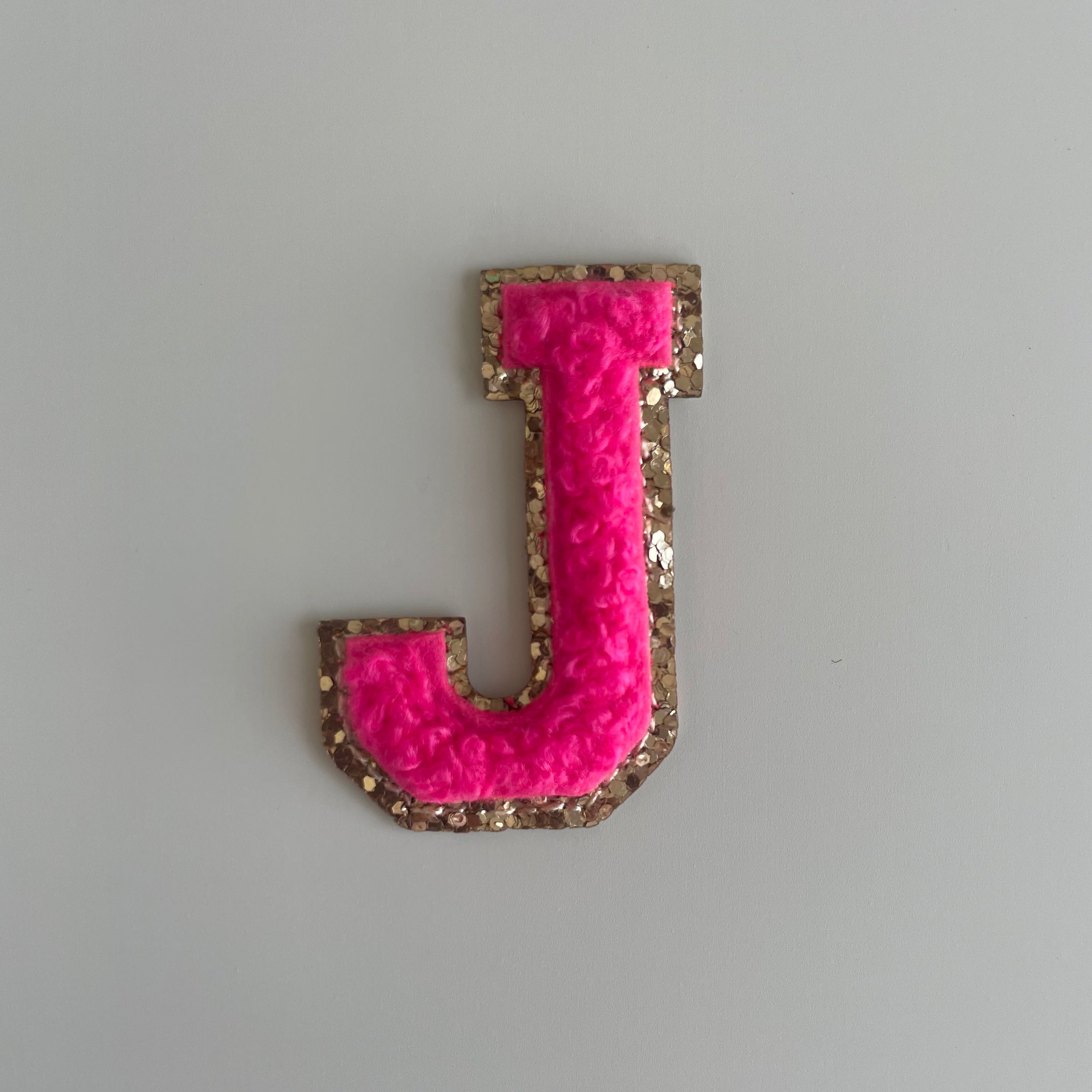 Micro Glitter Patch - Neon Pink