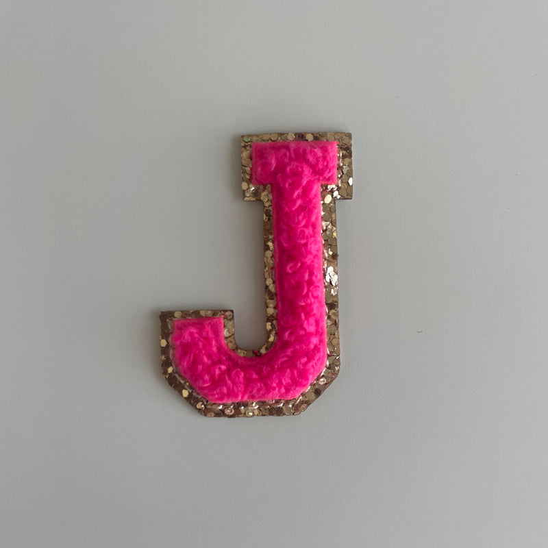Micro Glitter Patch - Neon Pink