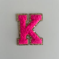 Micro Glitter Patch - Neon Pink
