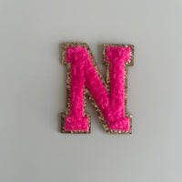 Micro Glitter Patch - Neon Pink