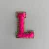 Micro Glitter Patch - Neon Pink