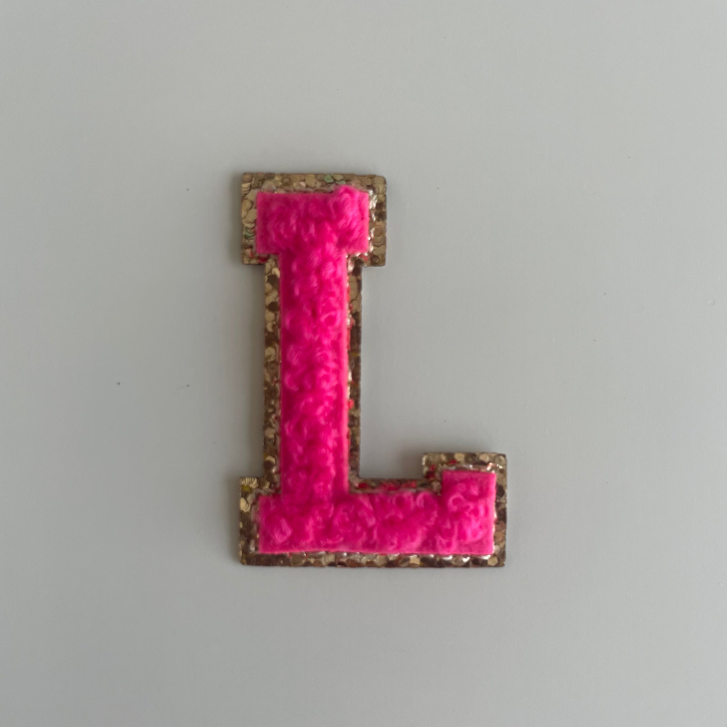 Micro Glitter Patch - Neon Pink