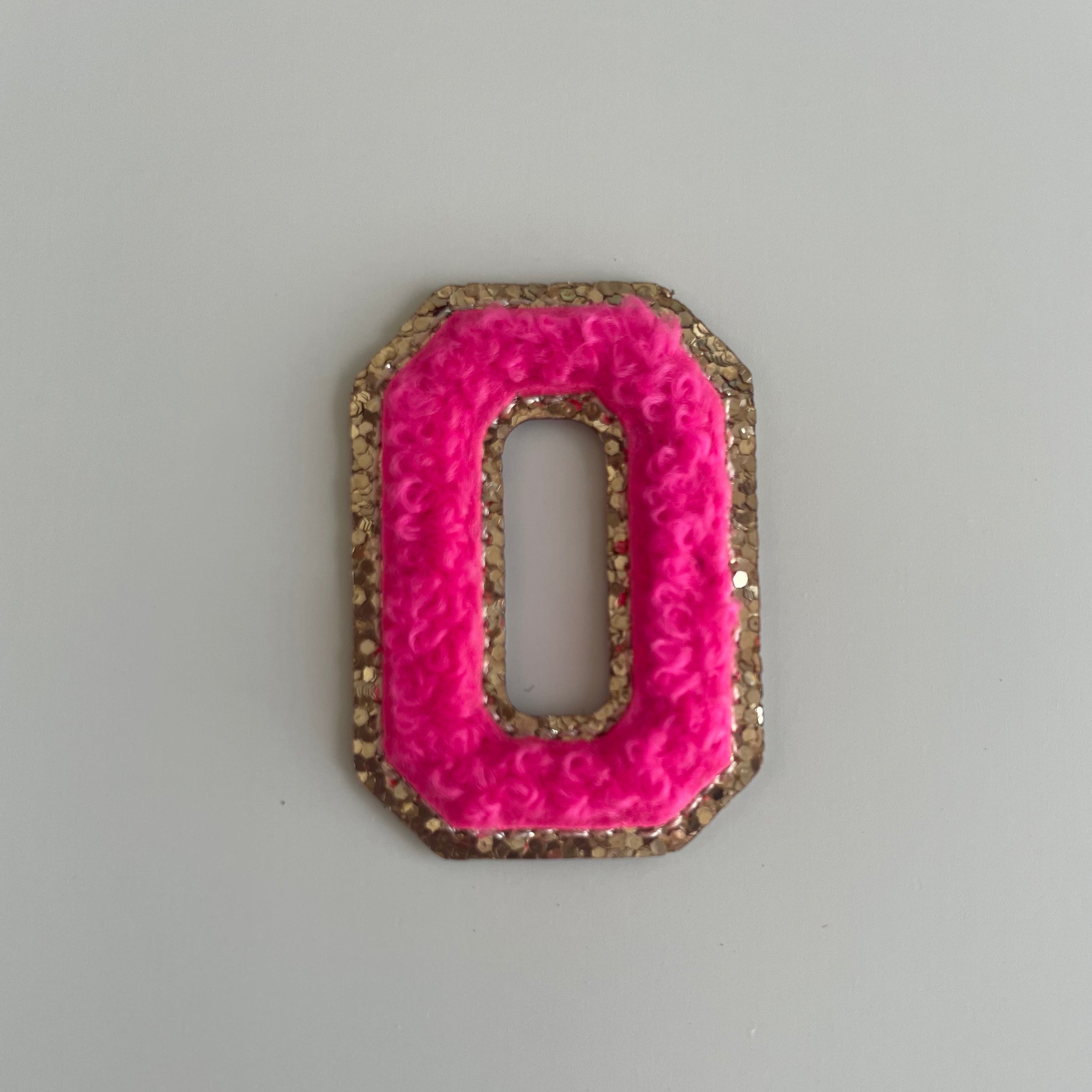 Micro Glitter Patch - Neon Pink