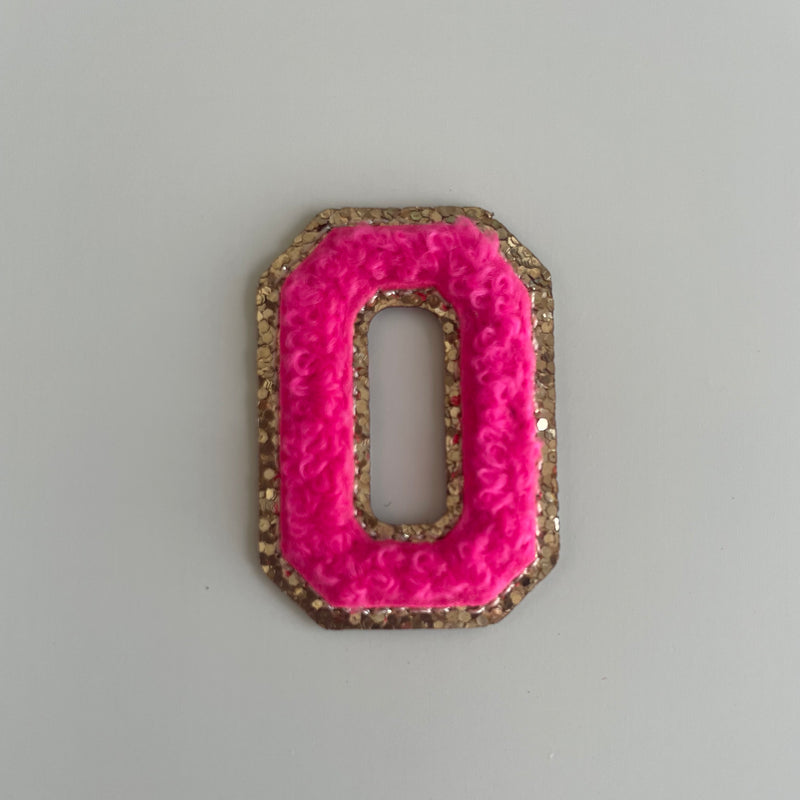 Micro Glitter Patch - Neon Pink