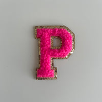 Micro Glitter Patch - Neon Pink