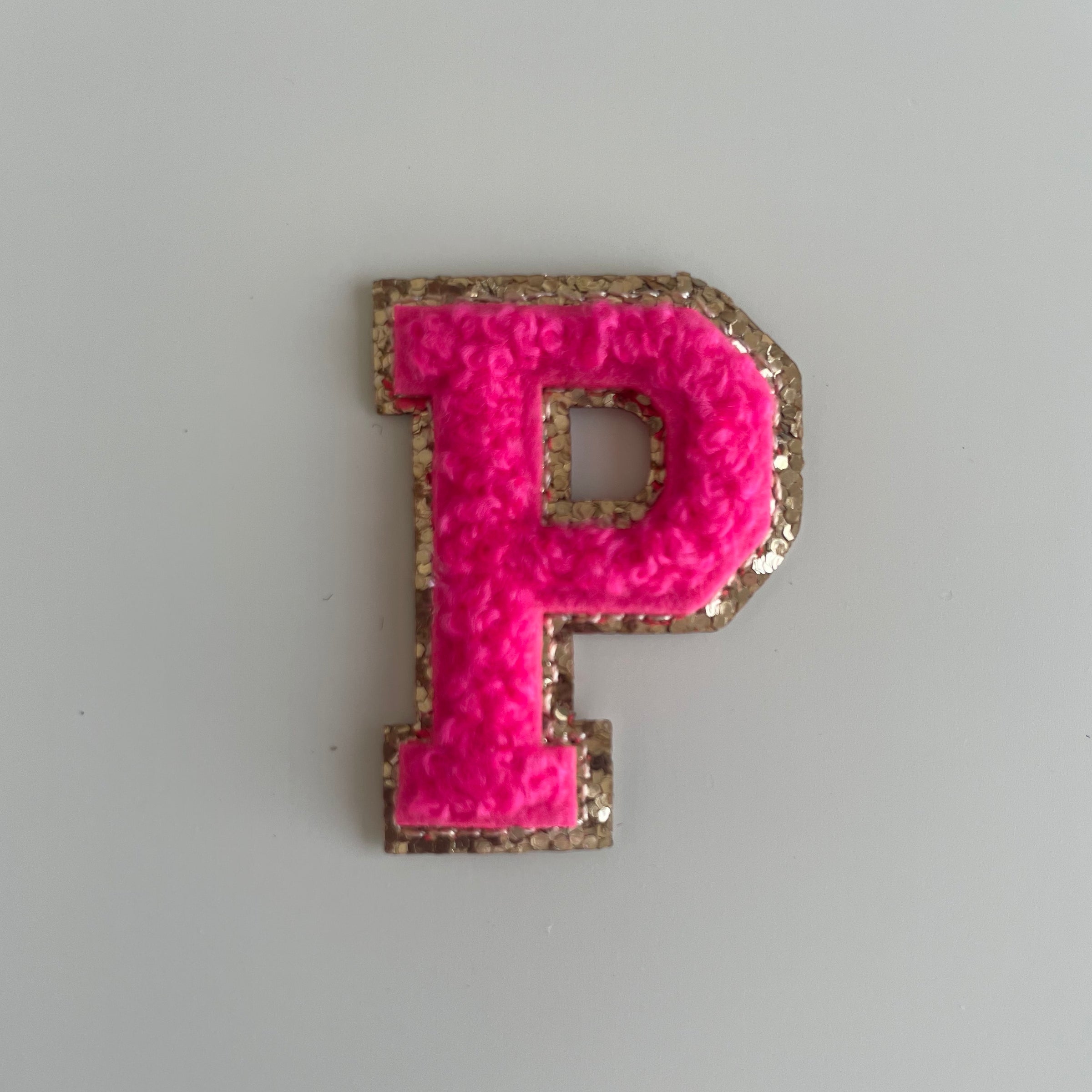 Micro Glitter Patch - Neon Pink