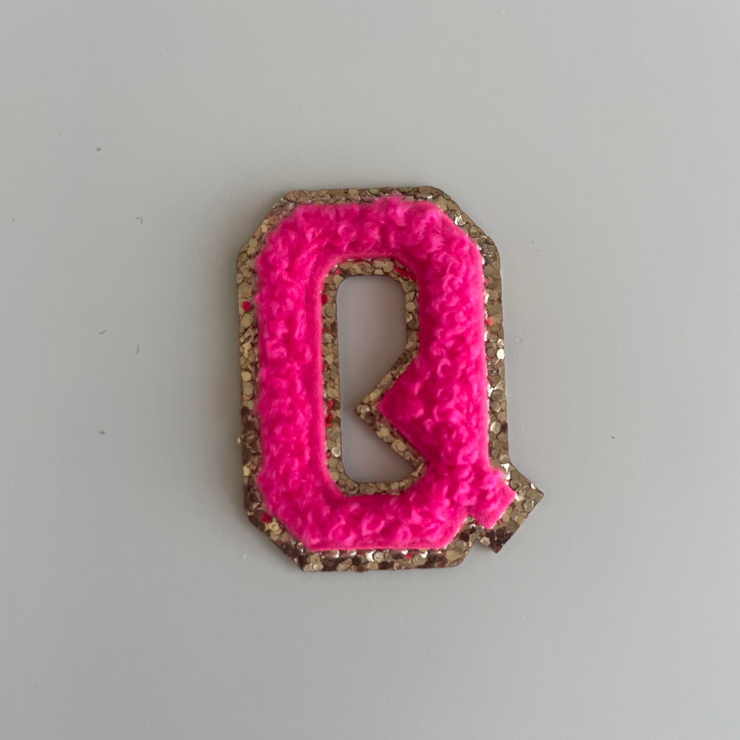Micro Glitter Patch - Neon Pink