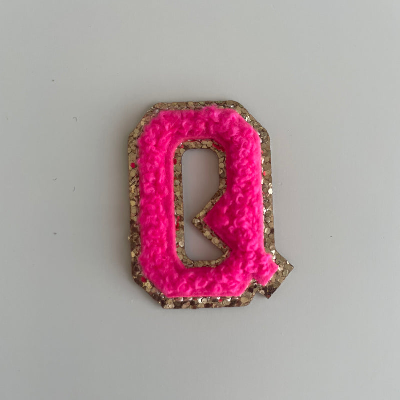 Micro Glitter Patch - Neon Pink