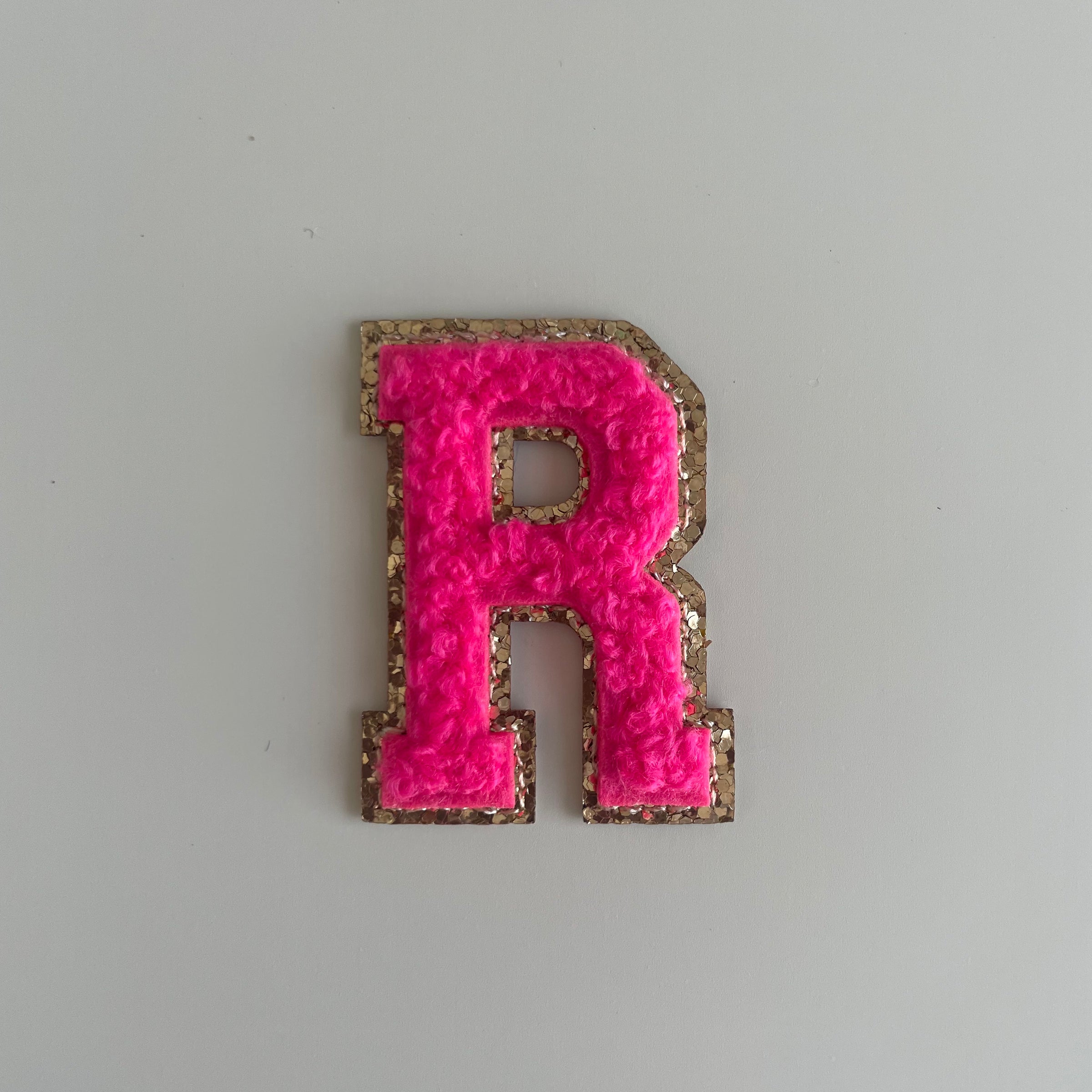 Micro Glitter Patch - Neon Pink