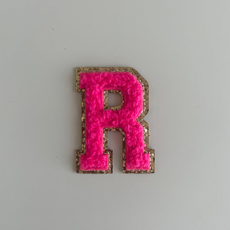 Micro Glitter Patch - Neon Pink