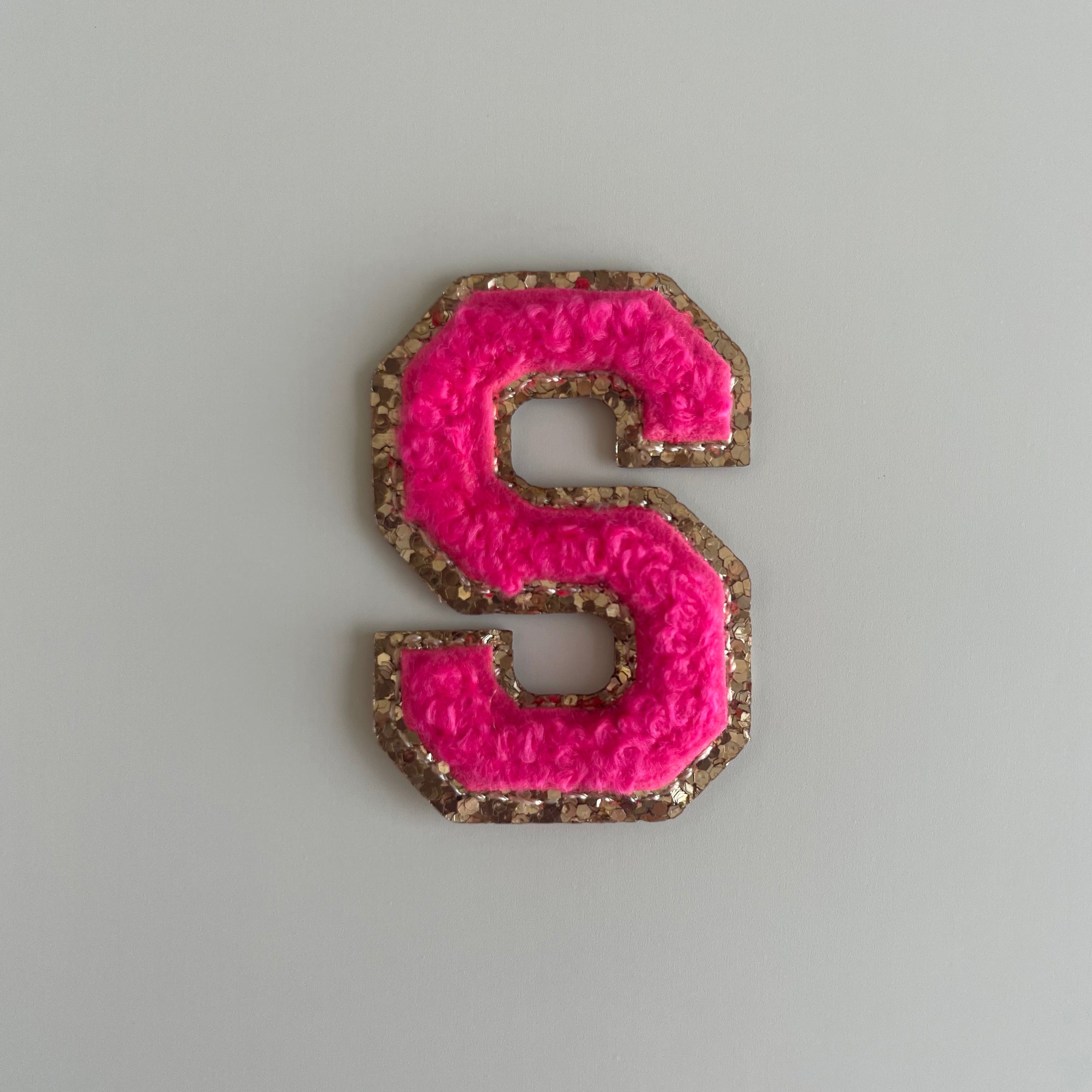 Micro Glitter Patch - Neon Pink