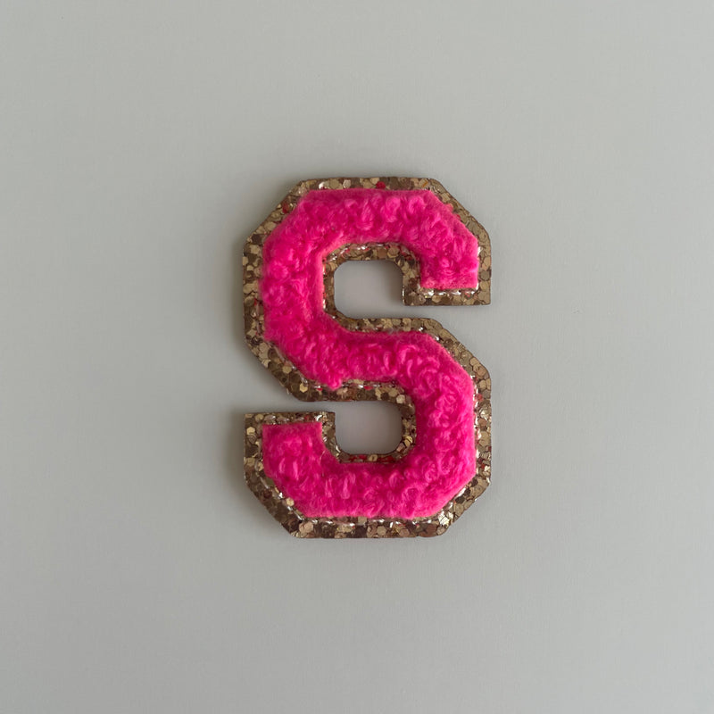 Micro Glitter Patch - Neon Pink
