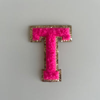 Micro Glitter Patch - Neon Pink