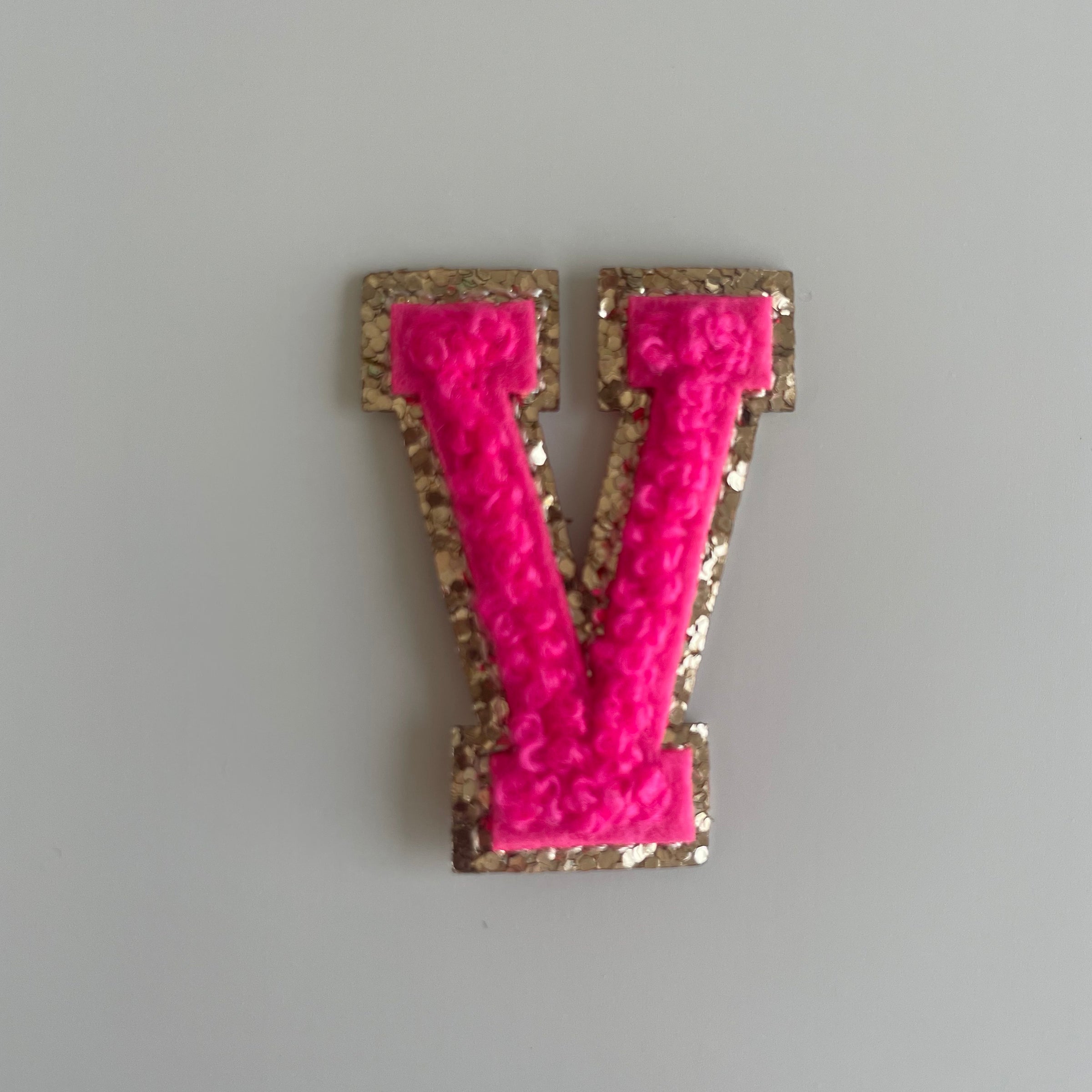 Micro Glitter Patch - Neon Pink