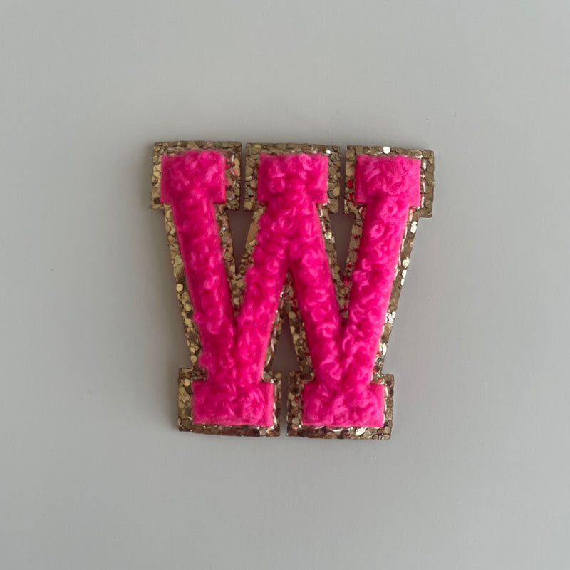 Micro Glitter Patch - Neon Pink