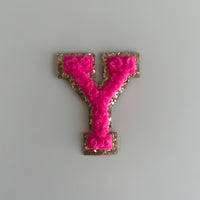 Micro Glitter Patch - Neon Pink