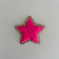 Micro Glitter Patch - Neon Pink