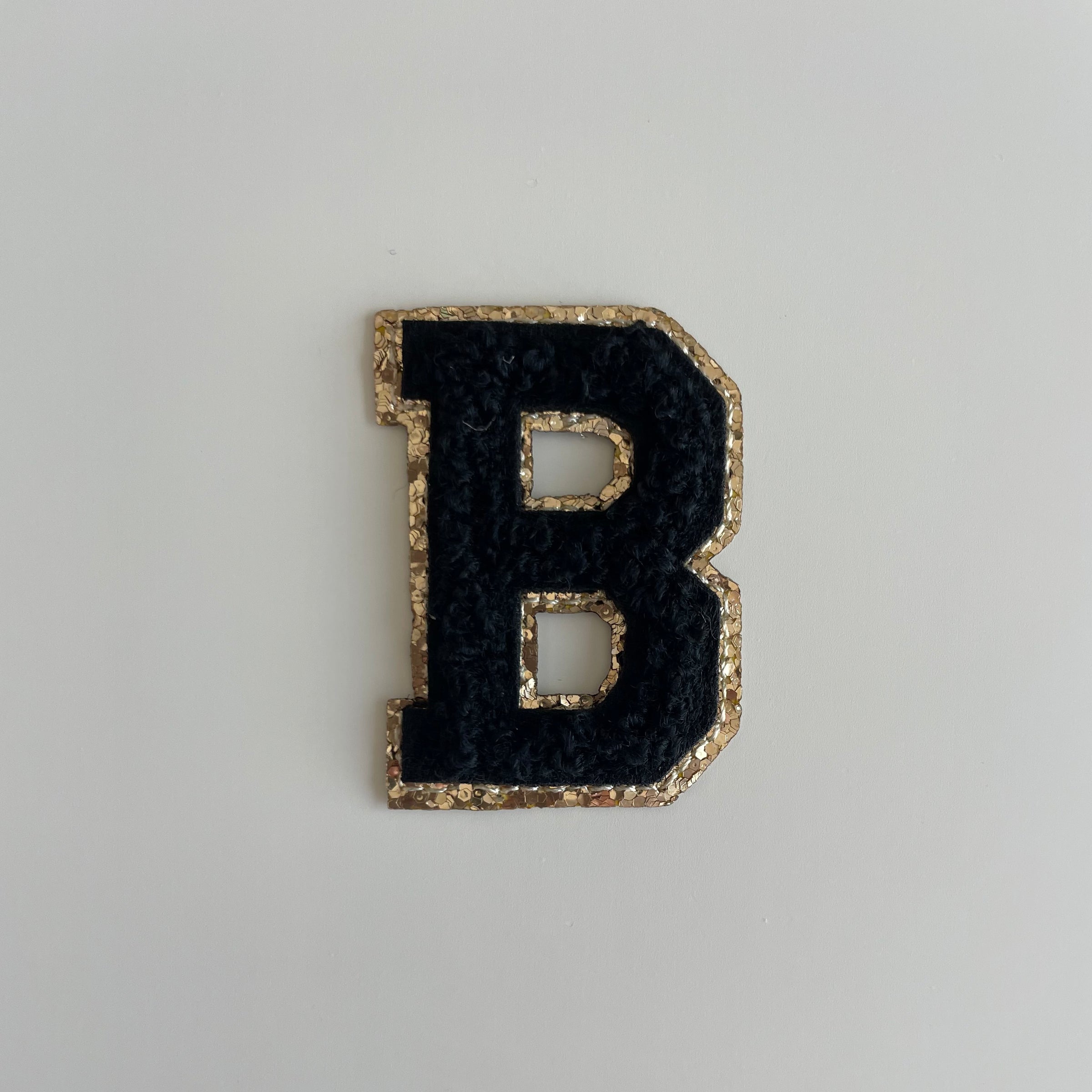 Micro Glitter Patch - Black