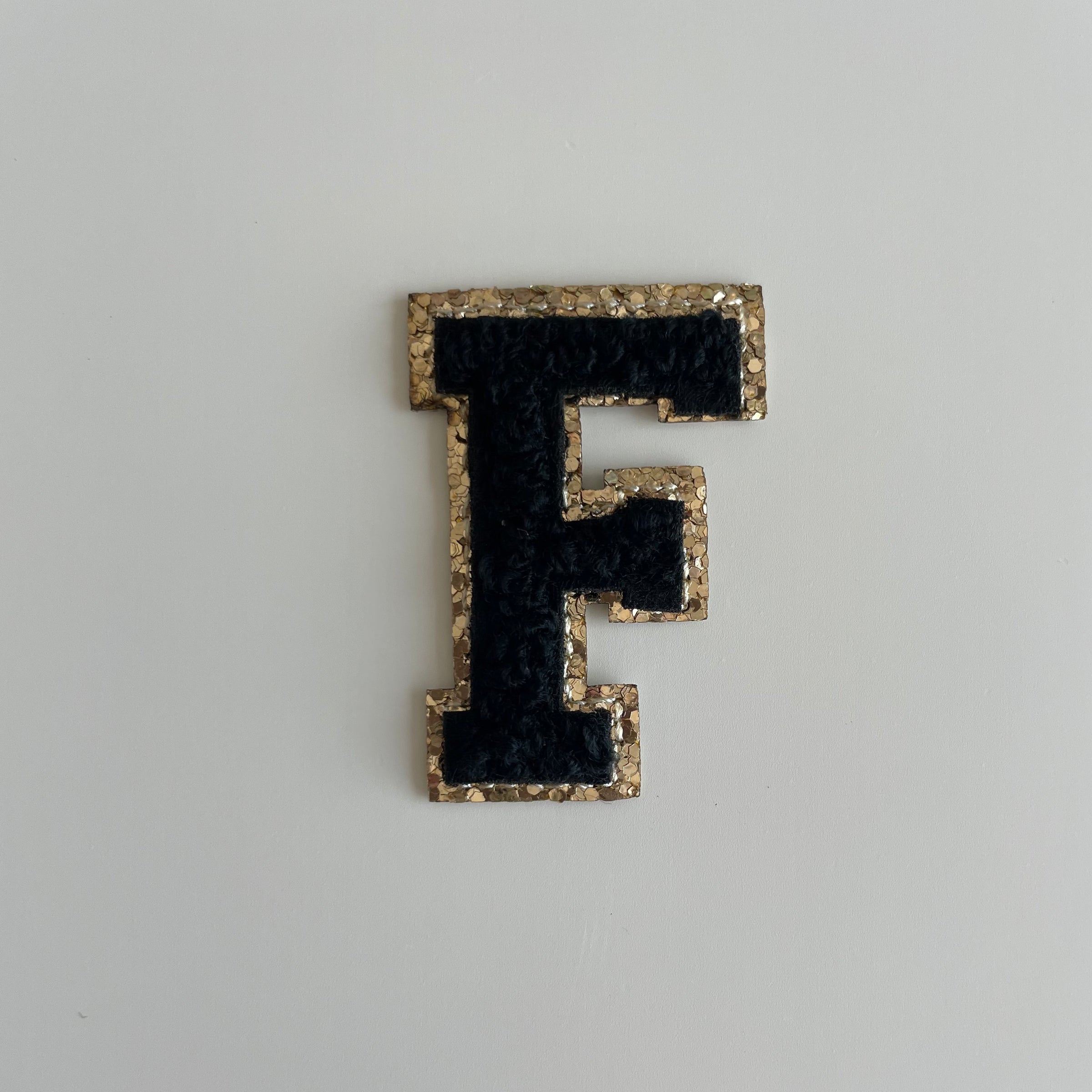 Micro Glitter Patch - Black