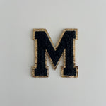 Micro Glitter Patch - Black