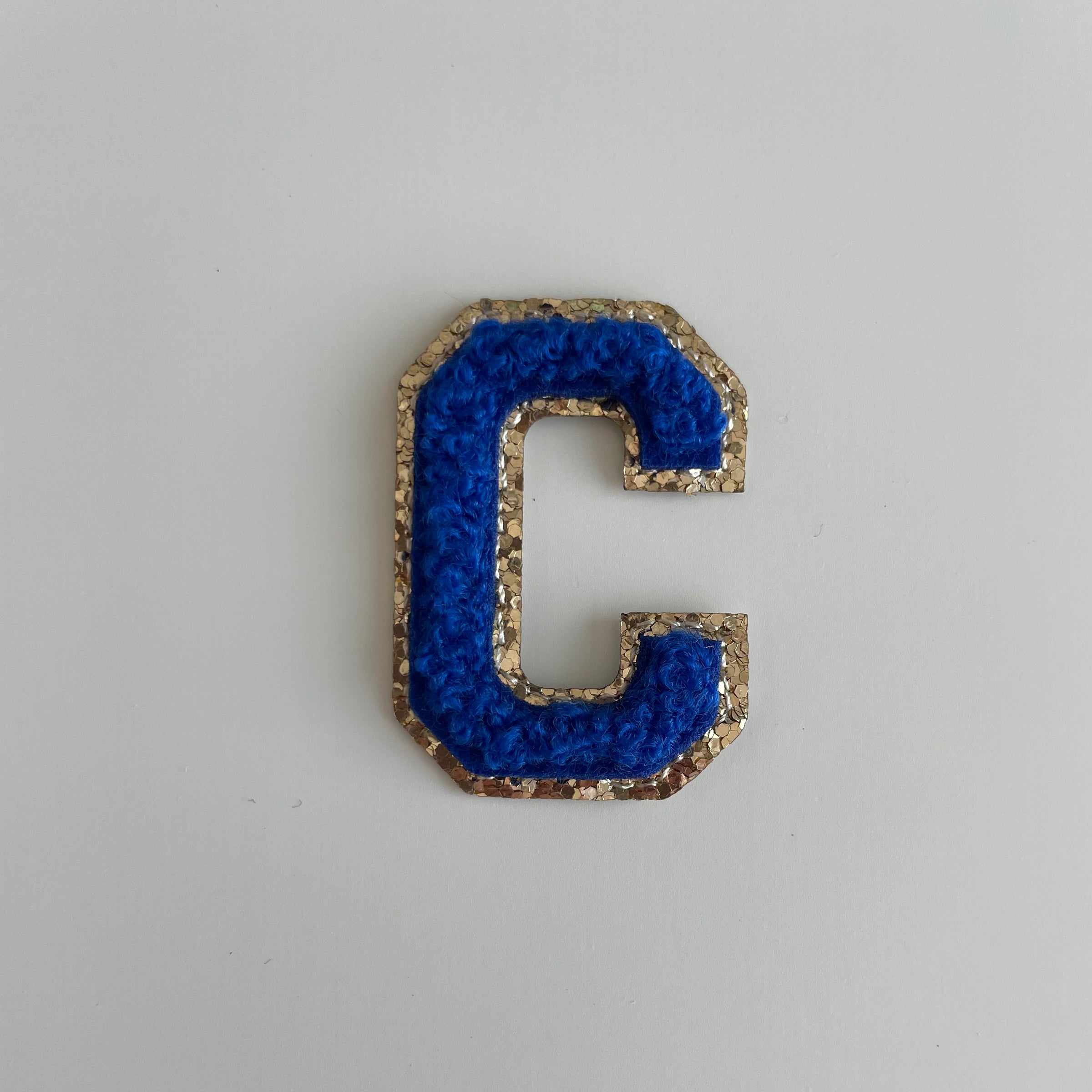 Micro Glitter Patch - Royal Blue