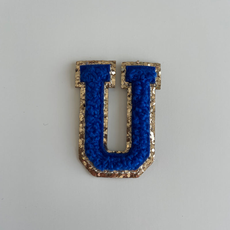 Micro Glitter Patch - Royal Blue