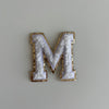 Micro Glitter Patch - White