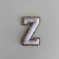 Micro Glitter Patch - White