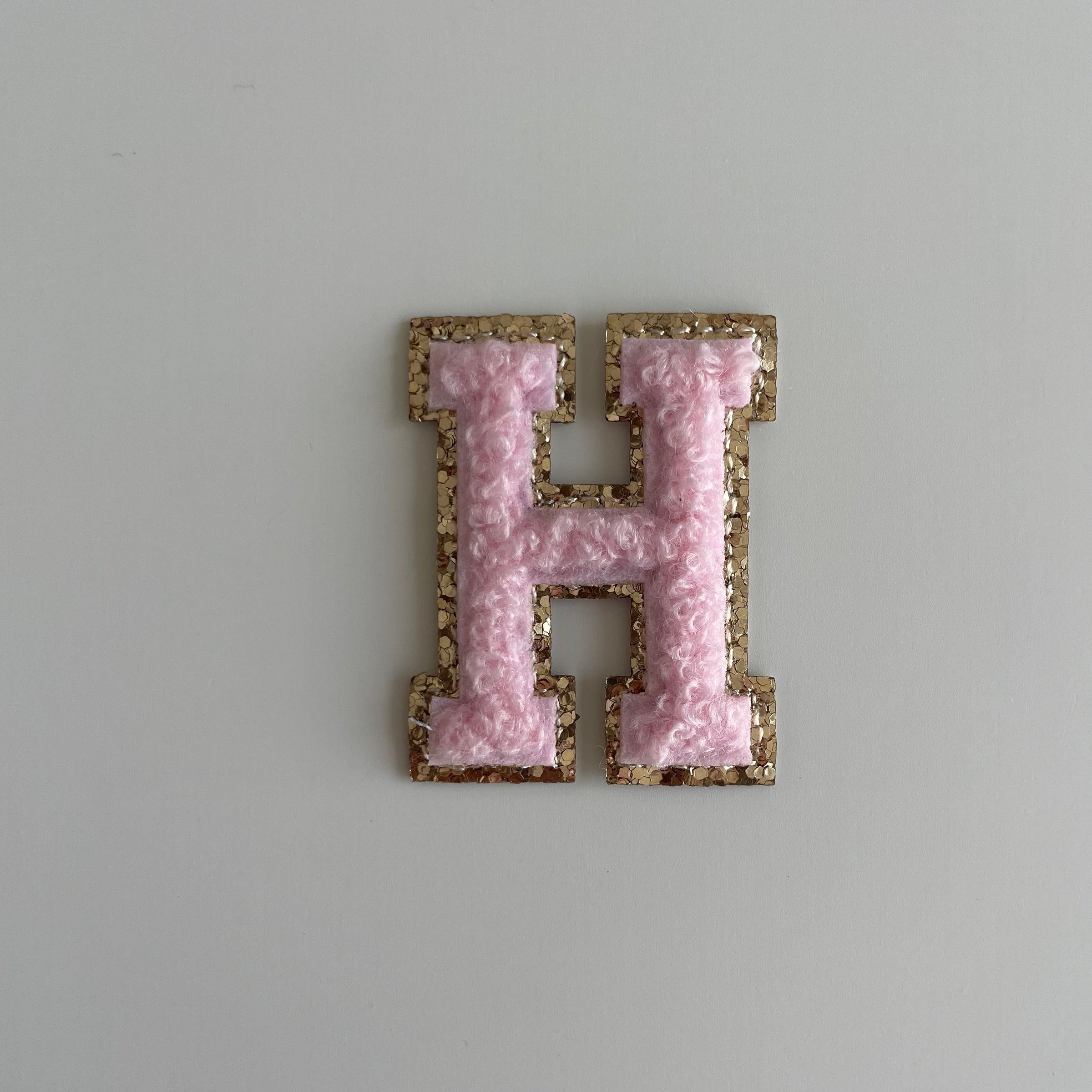 Micro Glitter Patch - Baby Pink