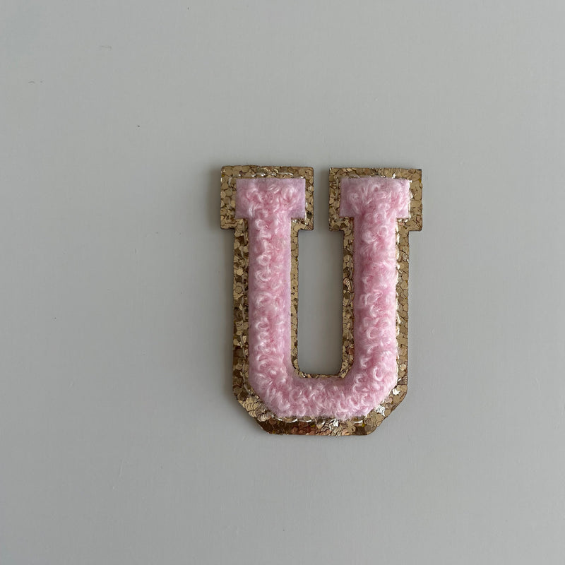 Micro Glitter Patch - Baby Pink