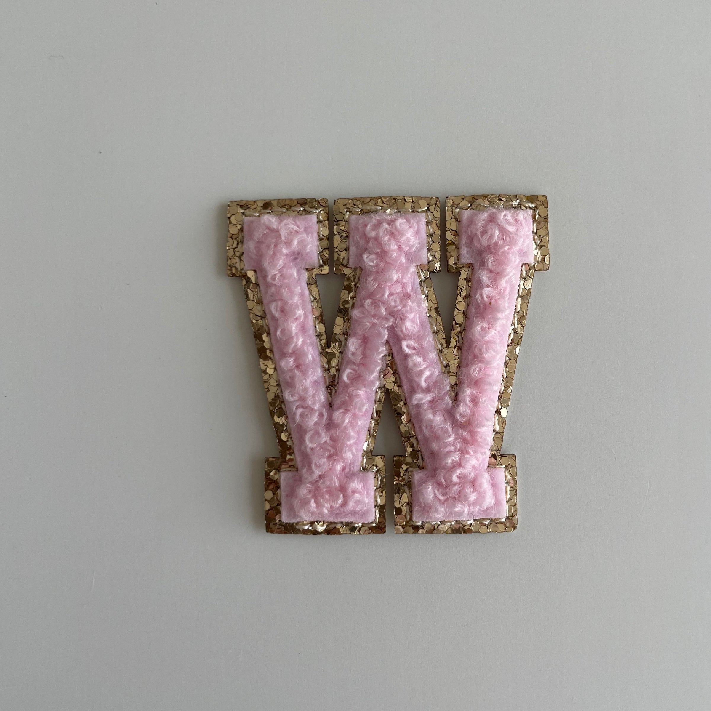 Micro Glitter Patch - Baby Pink