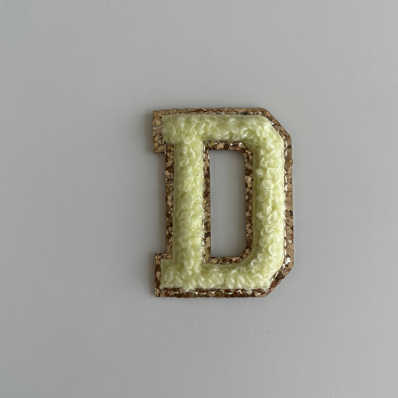 Micro Glitter Patch - Lemon