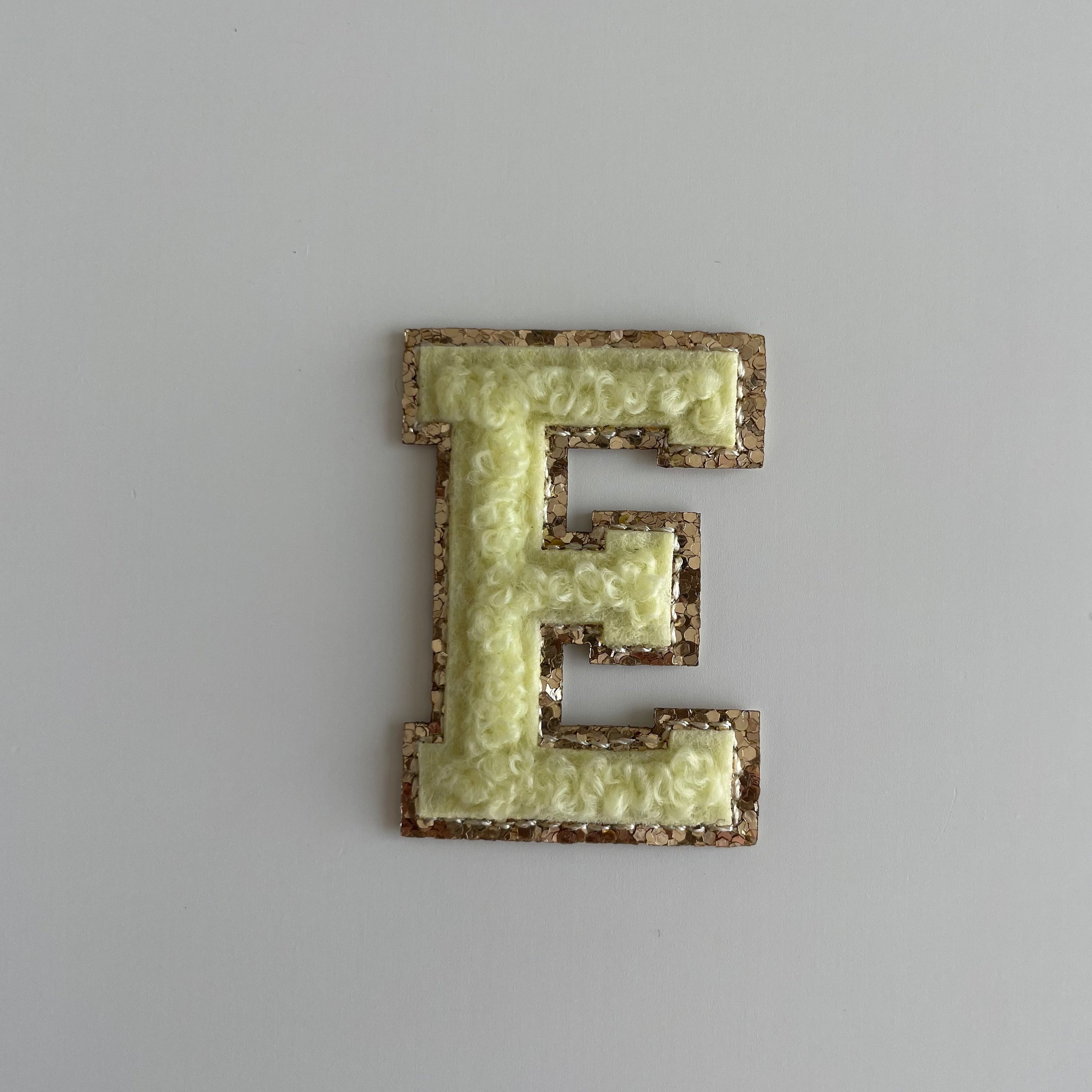 Micro Glitter Patch - Lemon