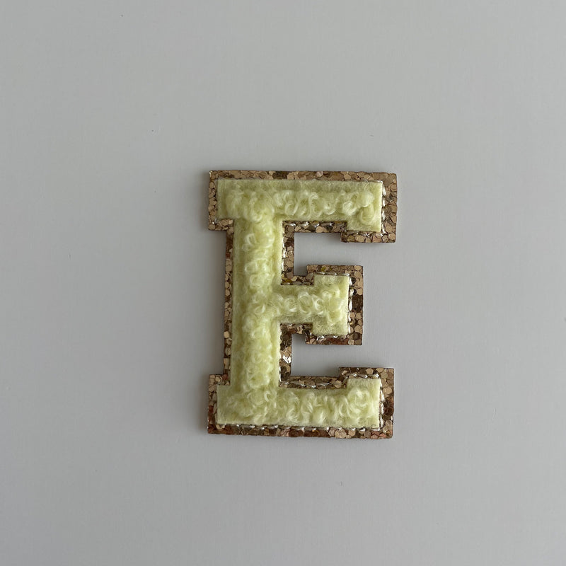 Micro Glitter Patch - Lemon